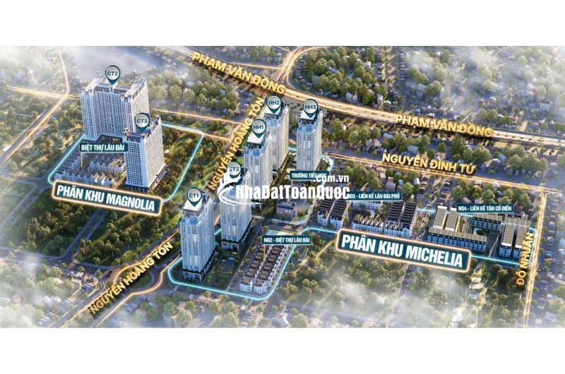 Căn Hộ Cao Cấp JADE SQUARE đường Phạm Văn Đồng